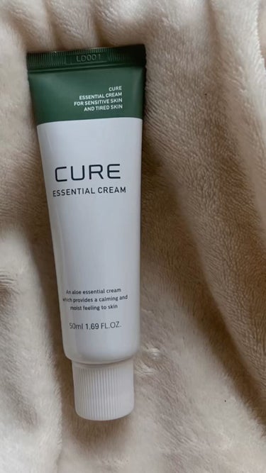 CURE essential cream/KIM JEONG MOON Aloe/フェイスクリームの動画クチコミ1つ目