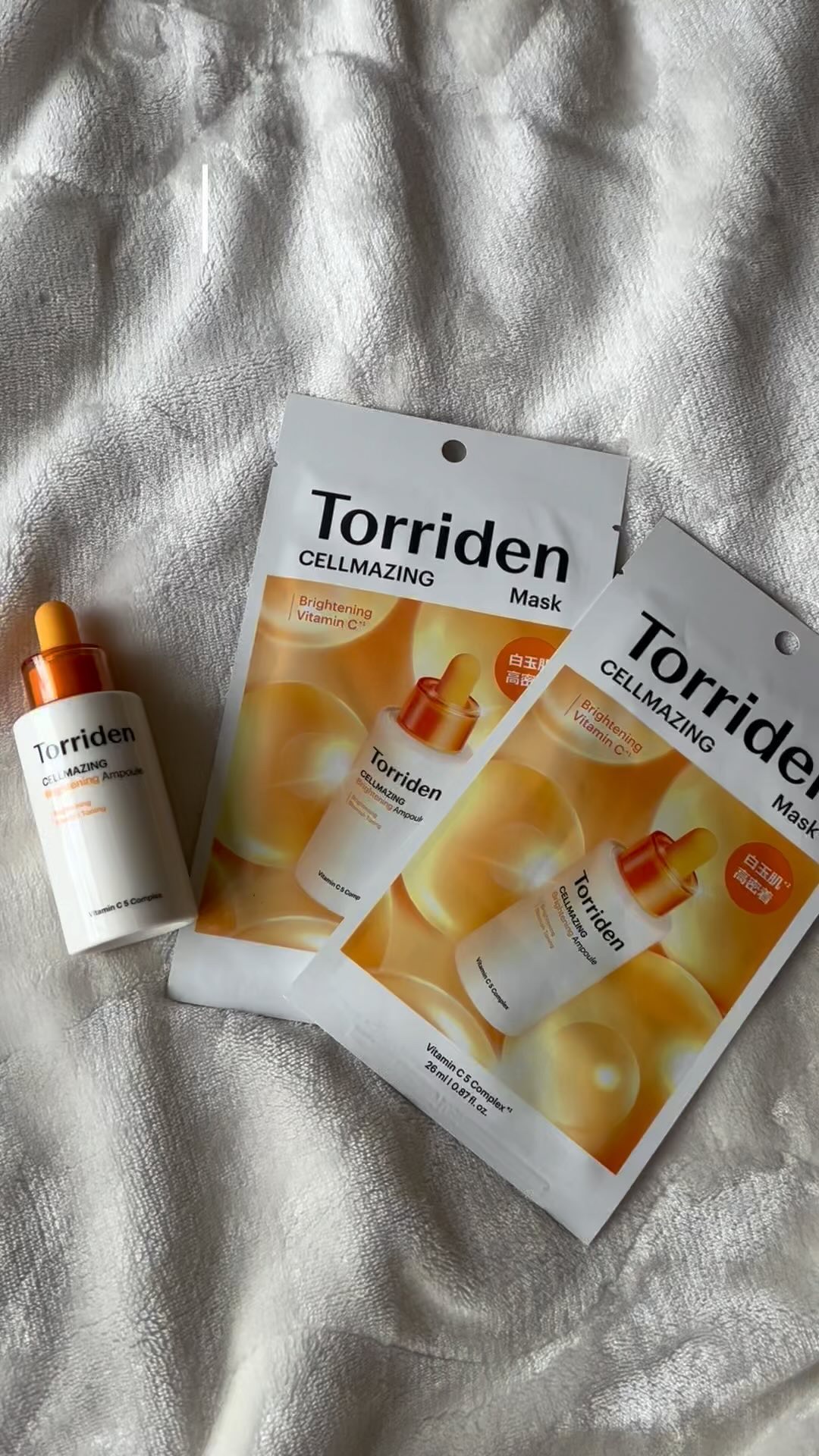セルメイジング ビタC ブライトニングマスク/Torriden/シートマスク・パックの人気ショート動画