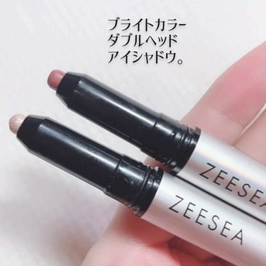 ダイヤモンドシリーズダブル カラー アイシャドウ、涙袋ペン/ZEESEA/ジェル・クリームアイシャドウを使ったクチコミ（3枚目）