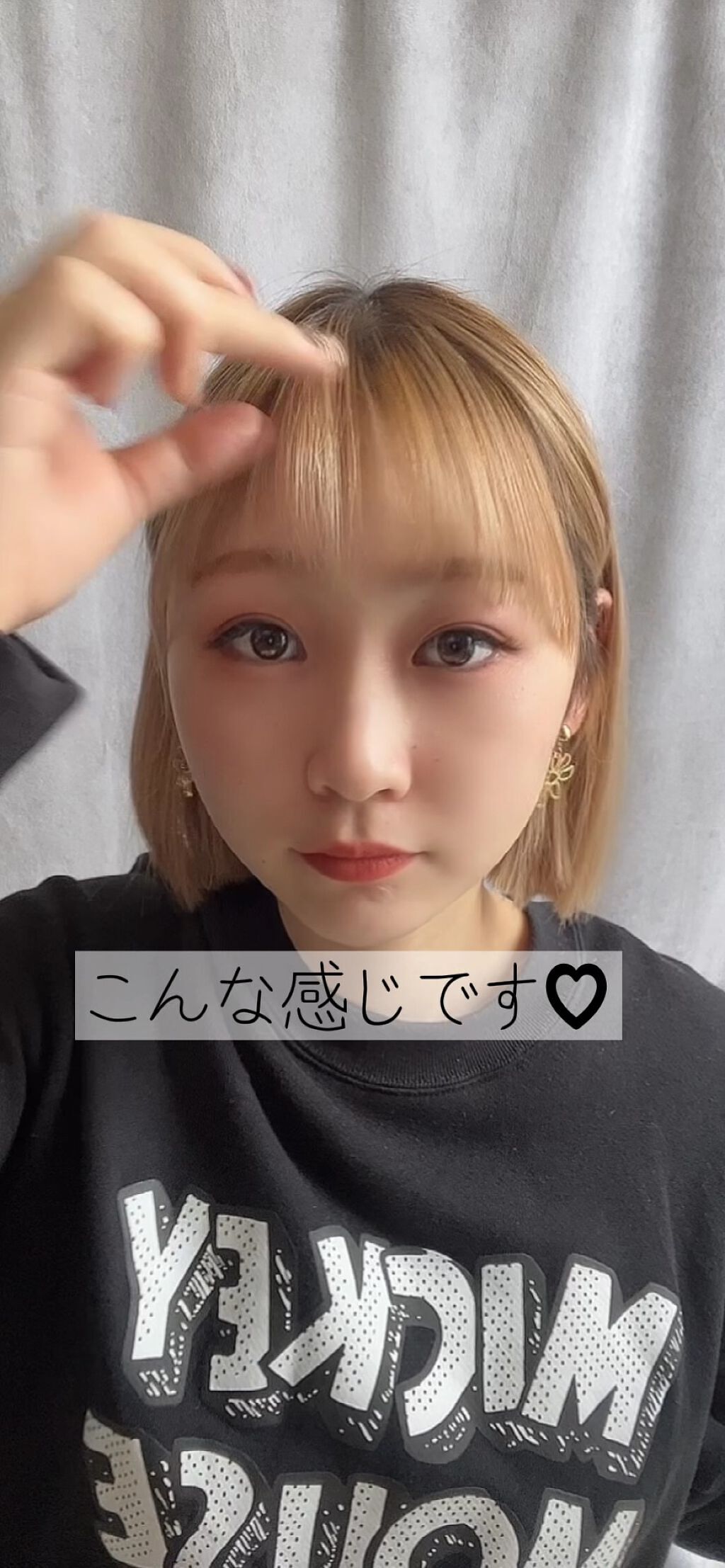 SALONIA ミニストレートヘアアイロン/SALONIA/ストレートアイロンの人気ショート動画