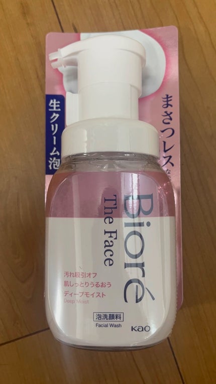 ビオレ ザフェイス 泡洗顔料 ディープモイスト/ビオレ/泡洗顔の人気ショート動画