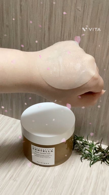 センテラ クイックカーミングパッド/SKIN1004/トナーパッドの人気ショート動画