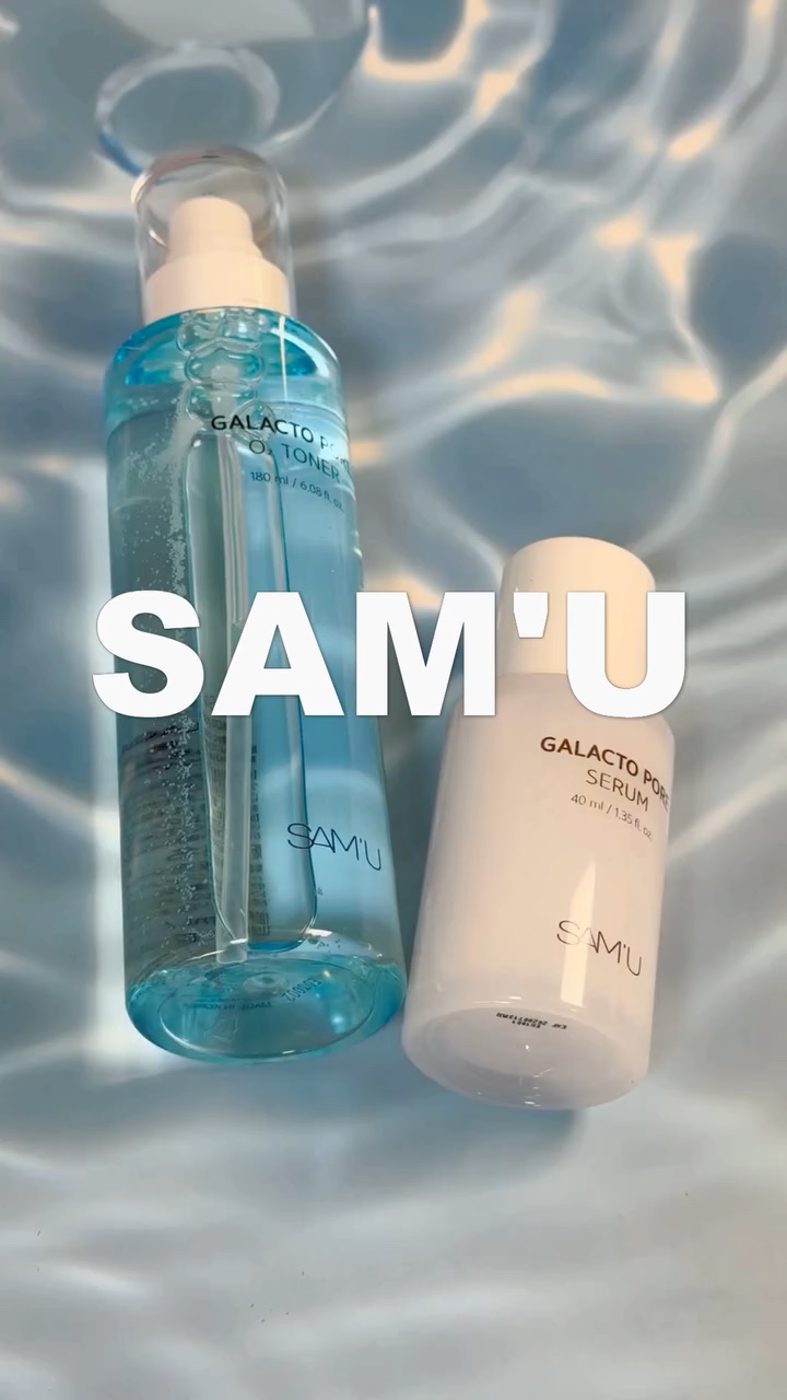 【SAM’U】様より
ガラクトポアオーツートナー
ガラクトポアセラム

🔷ガラクトポアオーツートナー
ボトルを軽く振ると、微細で均一な
酸素バブルが発生するユニークなトナー。
このバブルが、毛穴汚れや余分な皮脂がスッキリしたような、
さっ