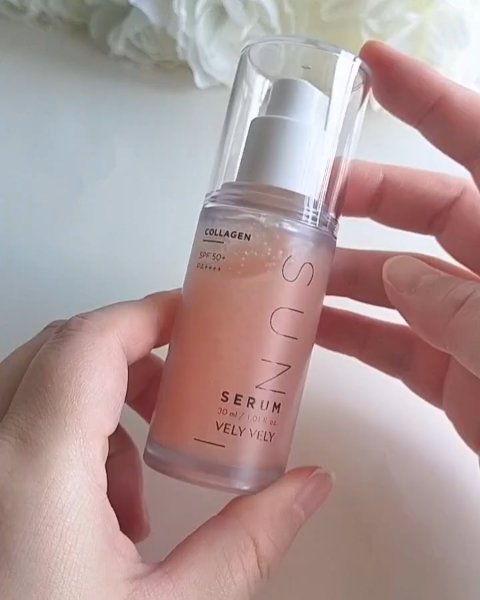 ハリケアコラーゲンサンセラム/VELY VELY/日焼け止めジェルを使ったクチコミ（2枚目）