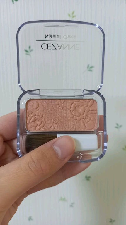 ナチュラル チークN/CEZANNE/パウダーチークを使ったクチコミ(6枚目)