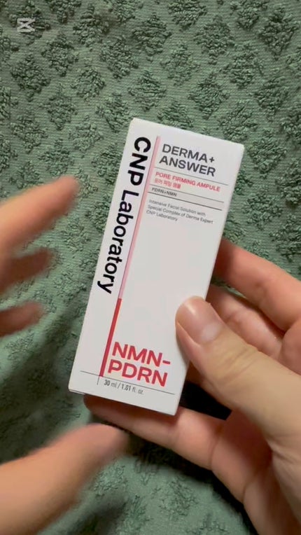NMN-PDRN ダーマアンサー ポア ファーミング アンプル/CNP Laboratory/美容液の人気ショート動画