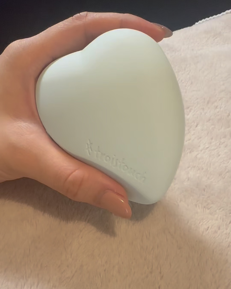 トワタッチ ハートクッション アクアベア/troistouch/クッションファンデーションの動画クチコミ2つ目