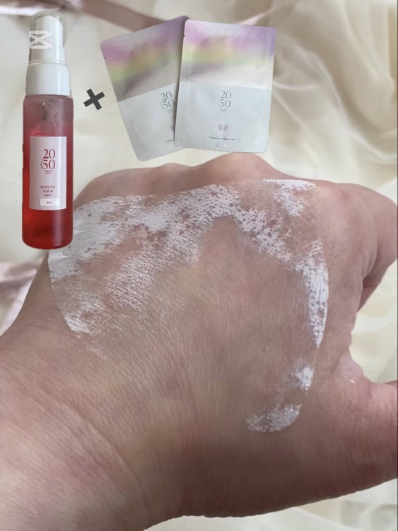 プレミアムコラーゲンシート ミストセット/2050 TWENTY FIFTY/スキンケアキットの動画クチコミ2つ目