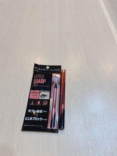 ハイパーシャープ ライナー R/MAYBELLINE NEW YORK/リキッドアイライナーを使ったクチコミ（1枚目）