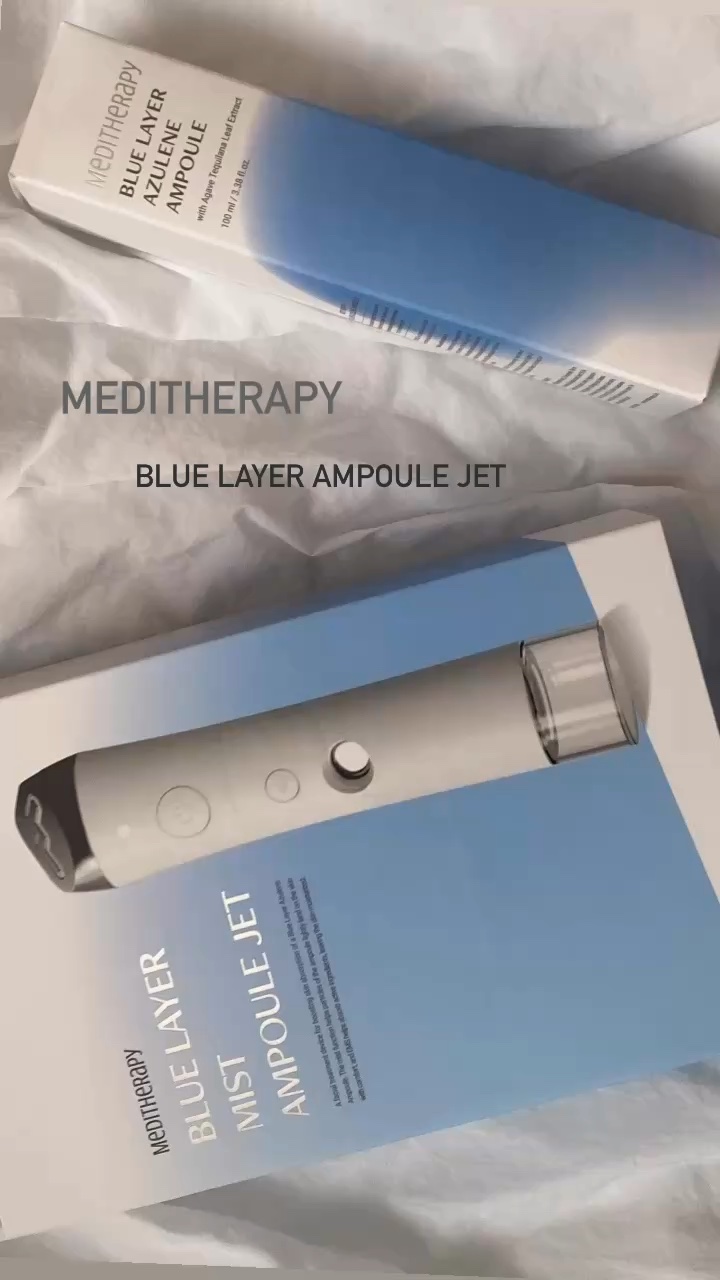 ブルーレイヤーミストアンプルジェット美顔器/MEDITHERAPY/美顔器・マッサージを使ったクチコミ（1枚目）