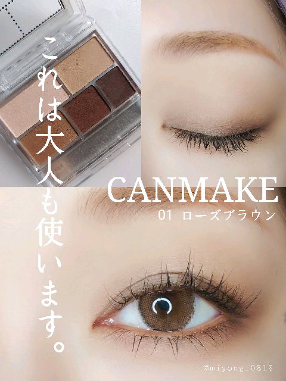 パーフェクトマルチアイズ/キャンメイク/アイシャドウパレットの動画クチコミ4つ目