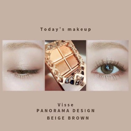 パノラマデザイン アイパレット/Visée/アイシャドウパレットの人気ショート動画
