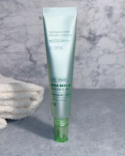 シカレチA クリーム0.05/VT/フェイスクリームを使ったクチコミ(2枚目)