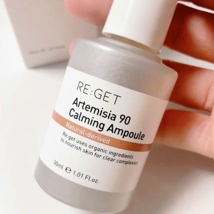 カワラヨモギ90カーミングアンプル/RE:GET/美容液を使ったクチコミ(3枚目)