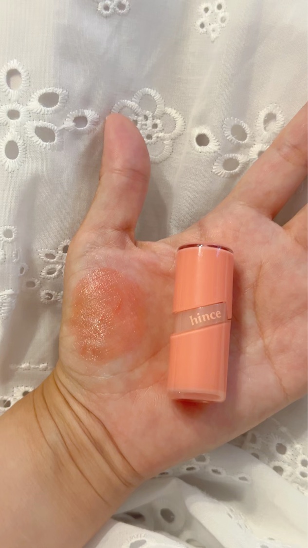 ロウグロウジェルティント/hince/リップティントを使ったクチコミ（2枚目）