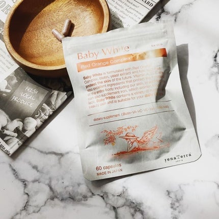 Baby White 60粒/renaTerra/美容サプリメントを使ったクチコミ(4枚目)