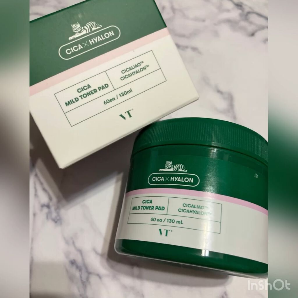 CICA マイルドトナーパッド/VT/トナーパッドの人気ショート動画