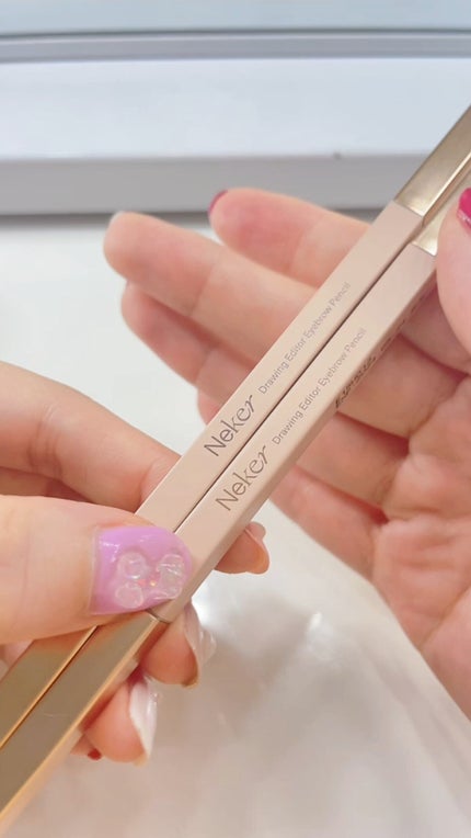 ドローイングエディターアイブロウペンシル/Neker /アイブロウペンシルの動画クチコミ2つ目