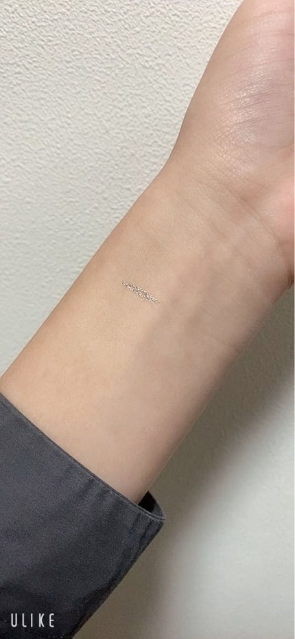 リキッド グリッター シャドウ/rom&nd/グリッターを使ったクチコミ(3枚目)