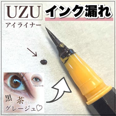 EYE OPENING LINER/UZU BY FLOWFUSHI/リキッドアイライナーの動画クチコミ2つ目