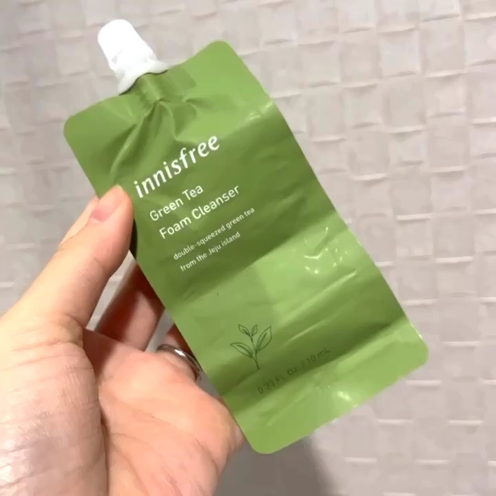 グリーンティー フォームクレンザー/innisfree/洗顔フォームを使ったクチコミ（1枚目）