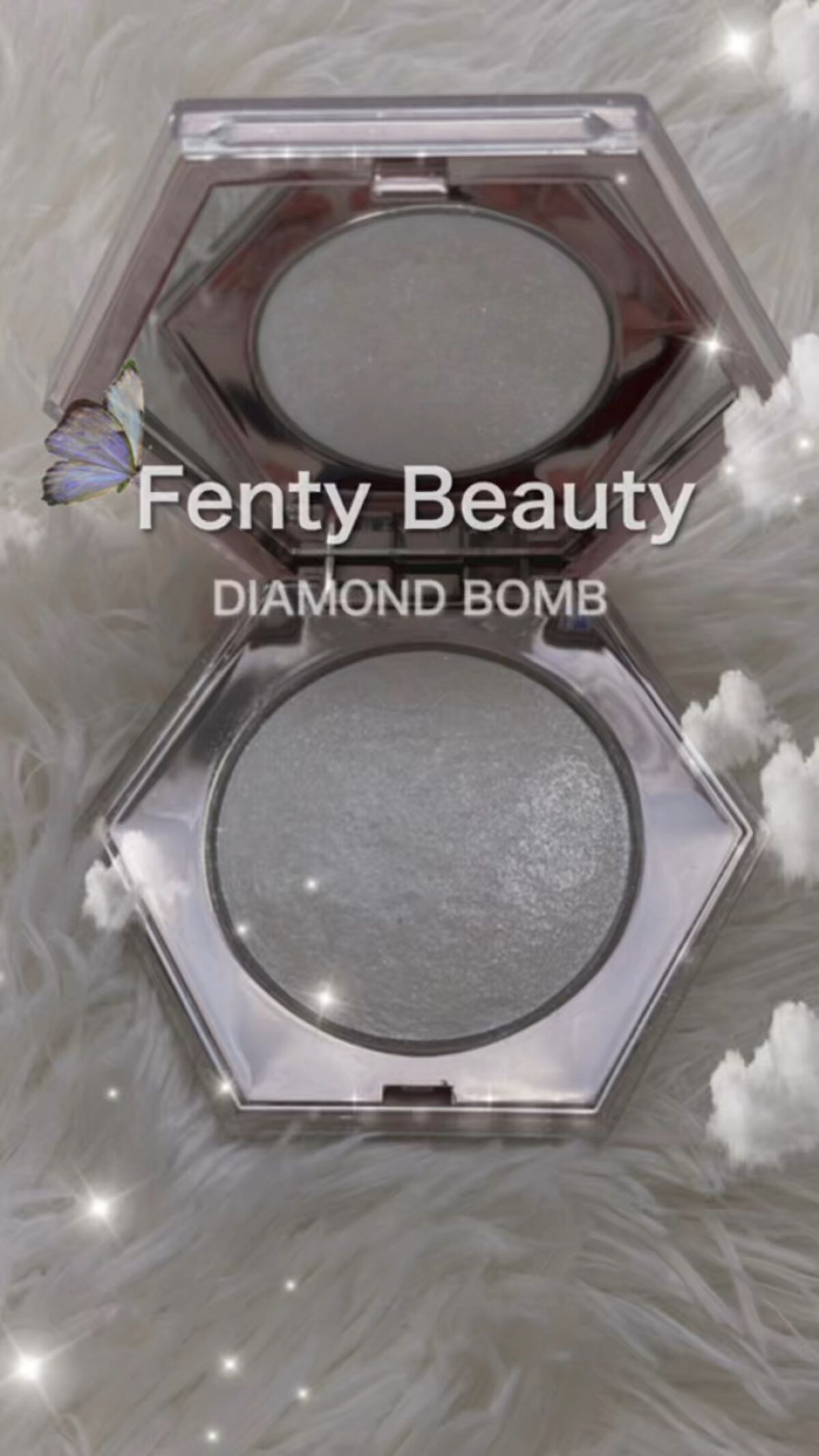 DIAMOND BOMB/FENTY BEAUTY BY RIHANNA/パウダーハイライトを使ったクチコミ（1枚目）