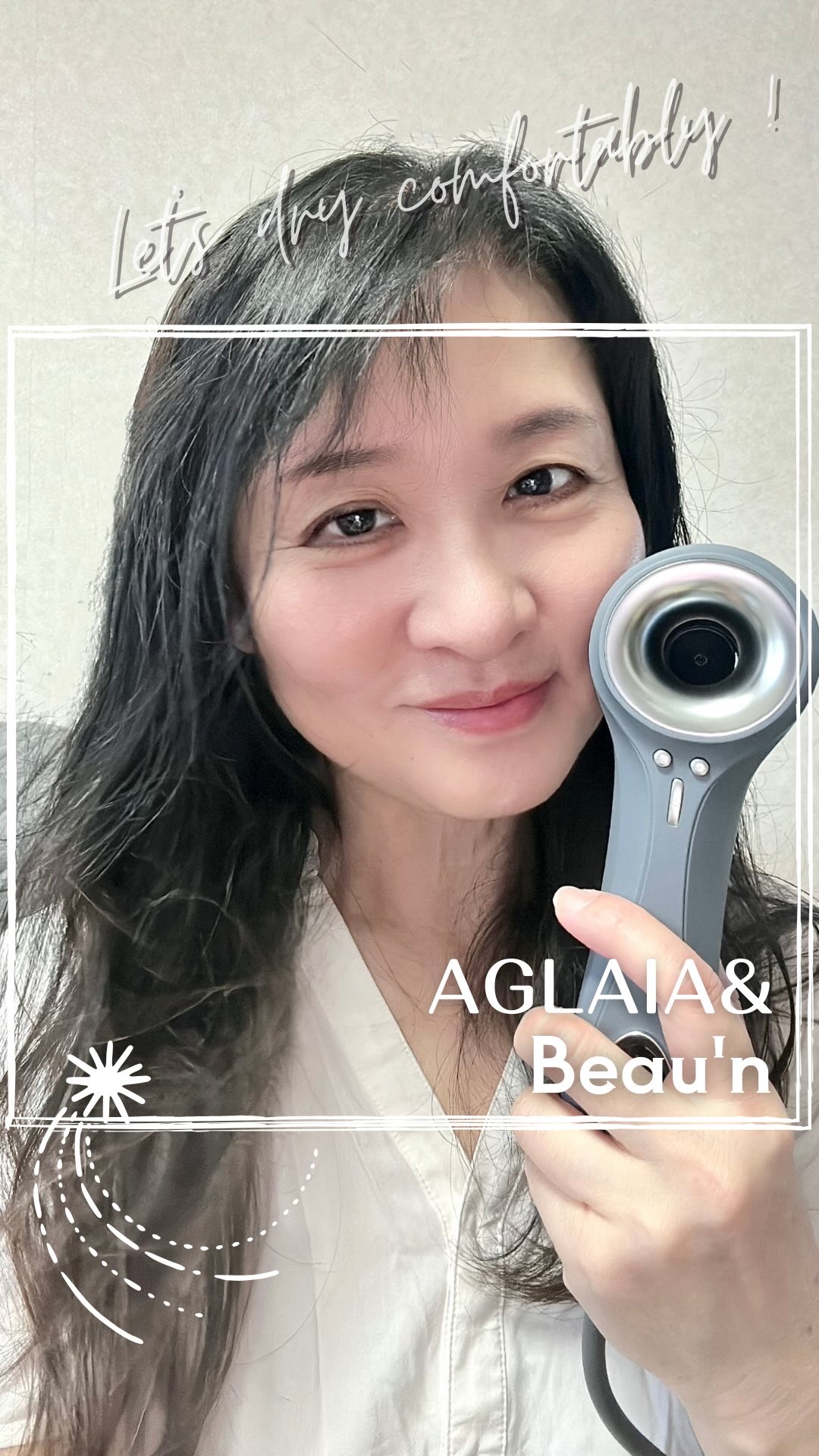 ❄️
#とげまる子ビューティー
#更年期美人プロジェクト 

毎日使うドライヤー✨
とりあえずこれでいいや、なんてテキトーに選んでない？

✔︎乾かすのに時間がかかる
✔︎乾かしてるうちに汗だく
✔︎重くて腕がつかれる
✔︎乾かしたあとパサ