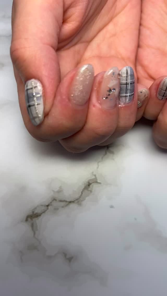 #ネイル,#ニュアンスネイル,#ジェルネイル,#ギャルネイル,#ネイル,#城陽ネイルのネイルデザイン