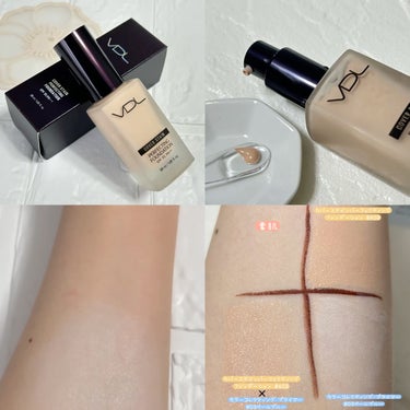 VDL PERFECTING LAST FOUNDATION（パーフェクティングラストファンデーション）のクチコミ「⺣̤̬★VDL 様より提供𓂃

𓊈カバーステインパーフェクティングファンデーション: A03𓊉.....」（2枚目）