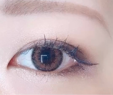 QuoRe/QuoRe/カラーコンタクトレンズを使ったクチコミ（3枚目）