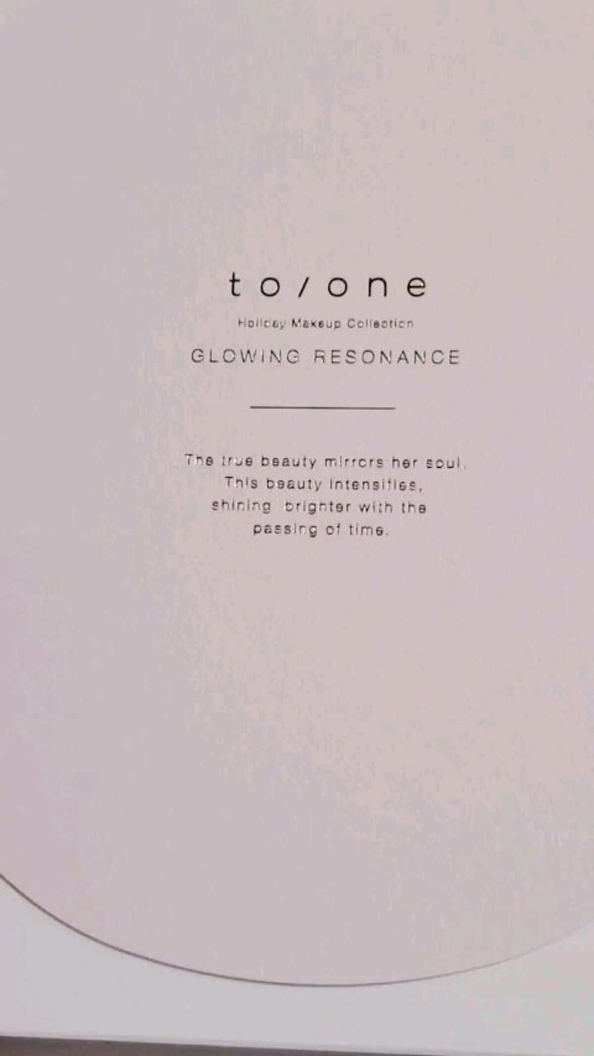 トーン ホリデー メイクアップ コレクション 2020/to/one/メイクアップキットの動画クチコミ1つ目