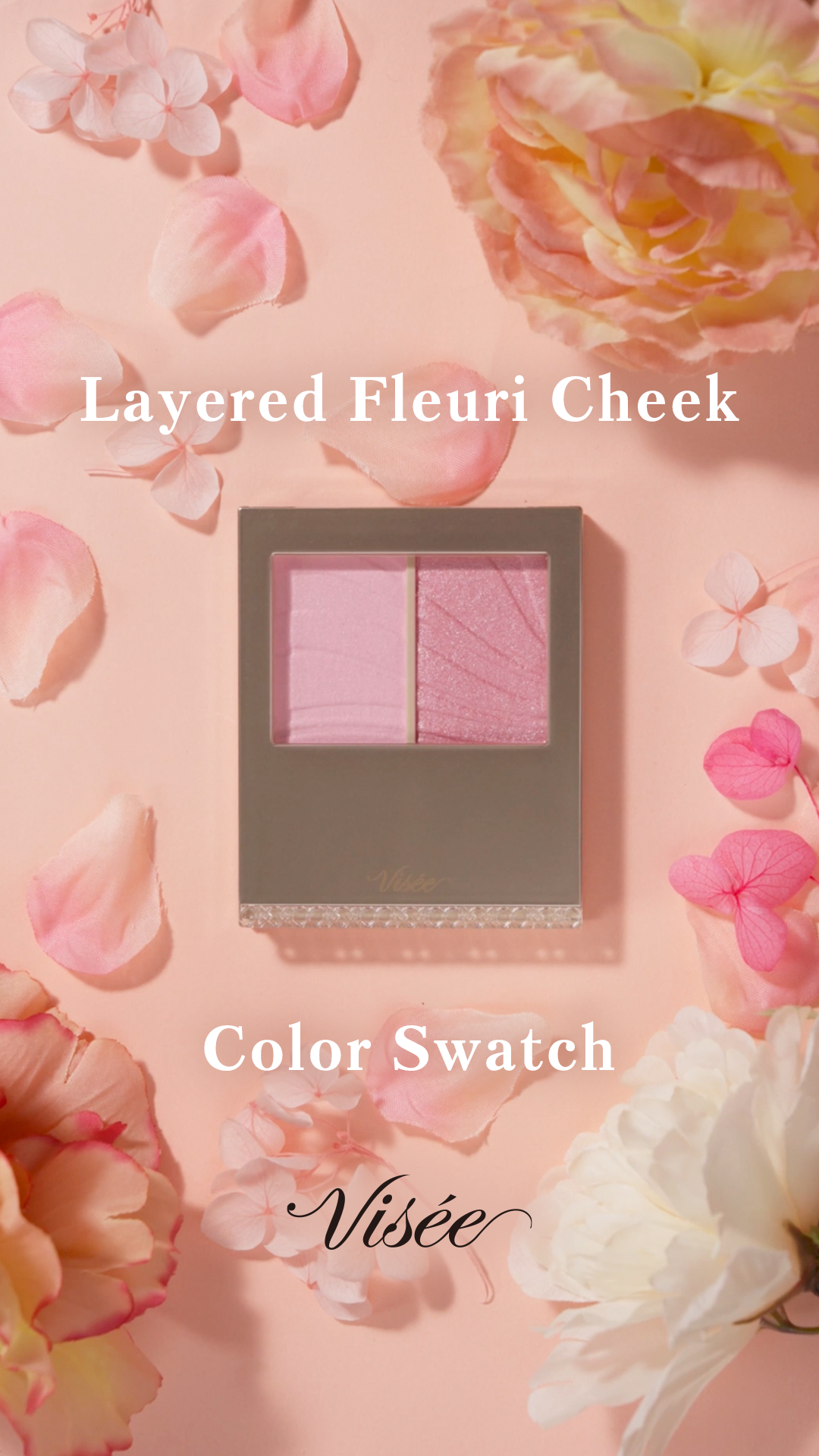 ˗ˏˋ 新作チークのスウォッチ動画で色味をチェック👀 ˊˎ˗

好きなカラーは見つかった？🎨
11月16日の発売日を楽しみにしていてくださいね🌸

ほほ、満開。花咲きチーク🌸

✼••┈┈┈┈┈••✼••┈┈┈┈┈••✼

レイヤー