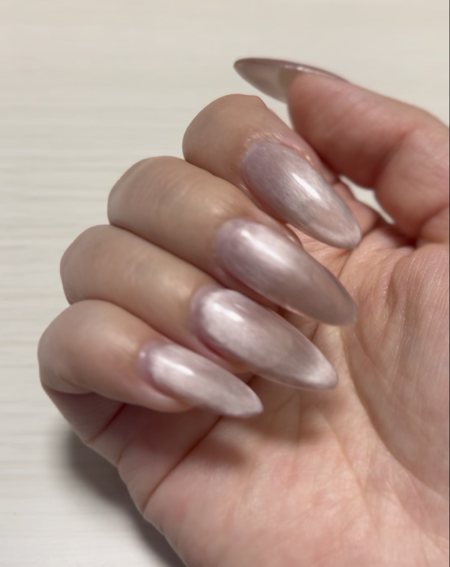 5ミクロンマグネット/ネイル工房/ジェルネイルを使ったクチコミ（2枚目）