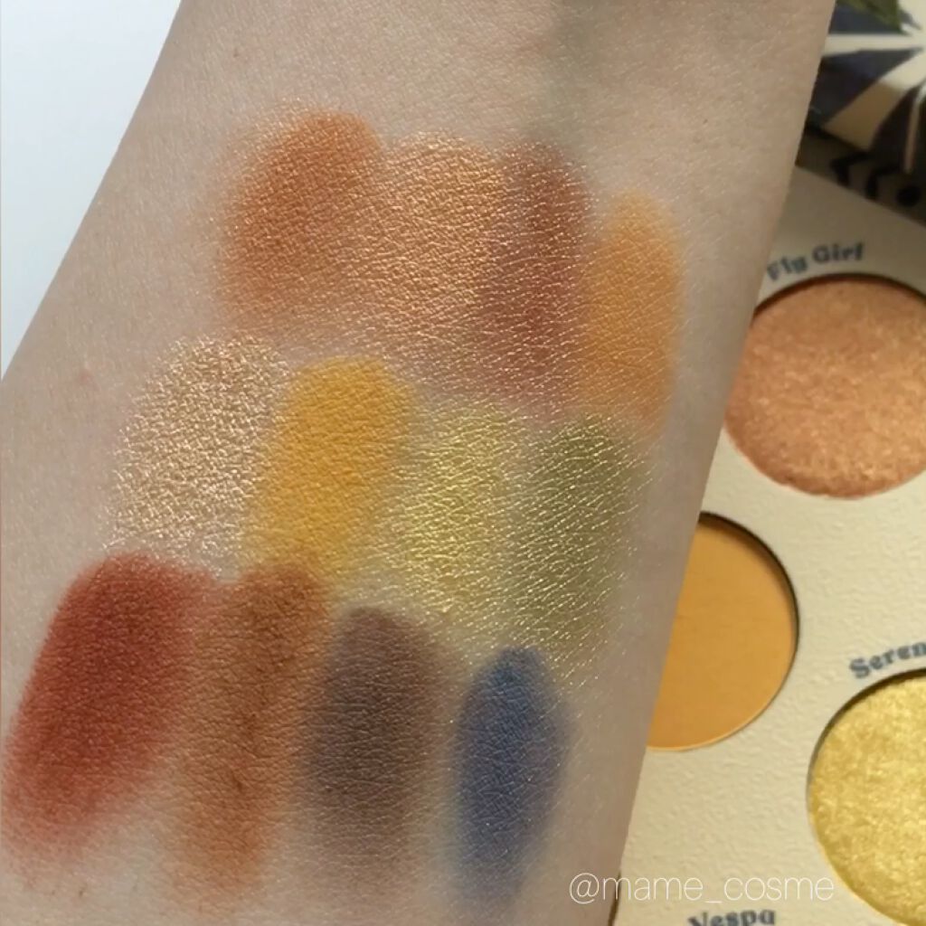 Limoncello Eyeshadow Palette/ColourPop/アイシャドウパレットの動画クチコミ5つ目
