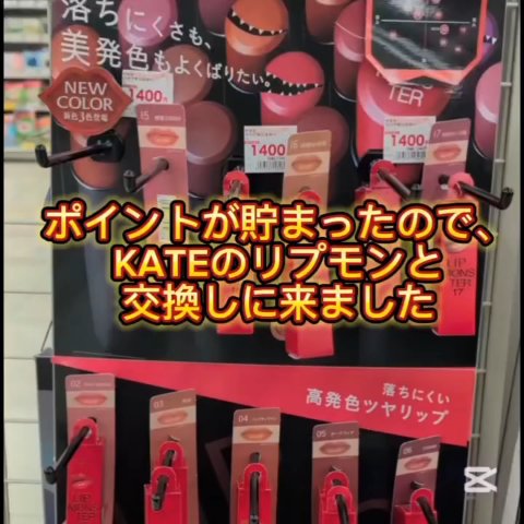 ケイト リップモンスター 04 パンプキンワイン/KATE/口紅を使ったクチコミ（2枚目）