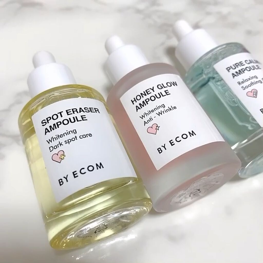 ピュアカーミングアンプル/BY ECOM/美容液を使ったクチコミ（3枚目）