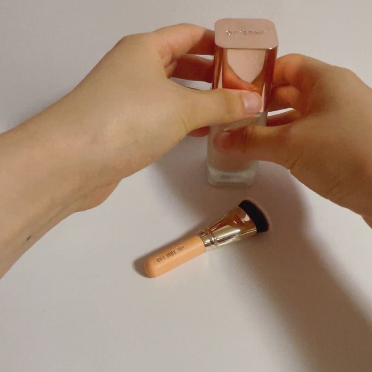 101B ベイビータスカー/THE TOOL LAB/メイクブラシを使ったクチコミ（3枚目）