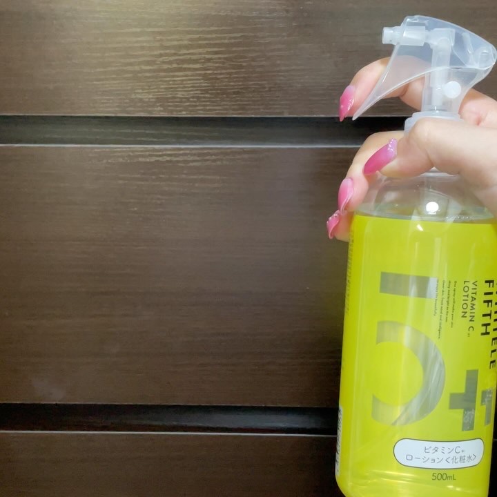 ビタミンCローション/WHITELE FIFTH/ミスト状化粧水を使ったクチコミ（3枚目）