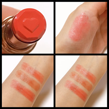 メルティールミナスルージュ（ティントタイプ）/キャンメイク/リップティントを使ったクチコミ（3枚目）