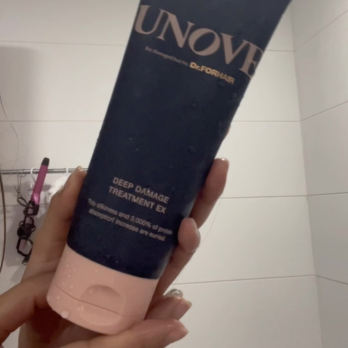 ディープダメージトリートメントEX/UNOVE/洗い流すヘアトリートメントを使ったクチコミ（2枚目）