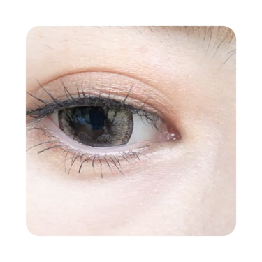 フラワーアイズ ワンデー/株式会社ビューフロンティア/ワンデー（１DAY）カラコンを使ったクチコミ（3枚目）