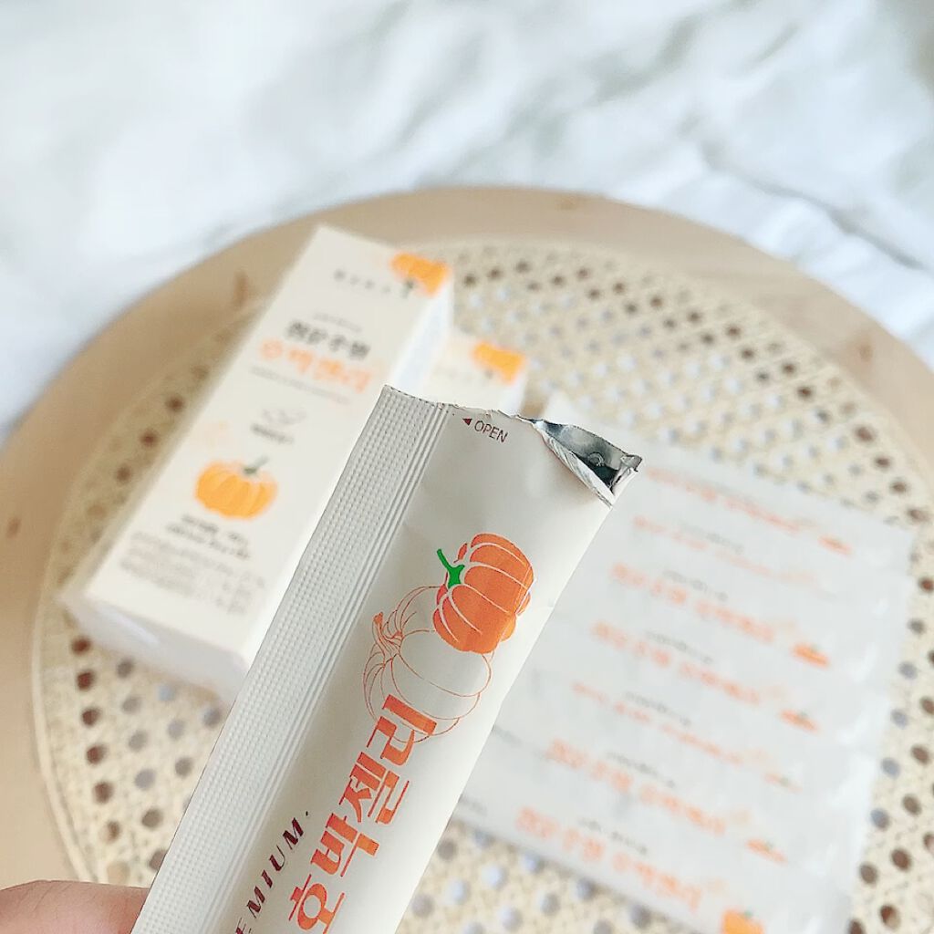 晴云秋月カボチャゼリー/光煕生活健康/ボディサプリメントを使ったクチコミ（3枚目）