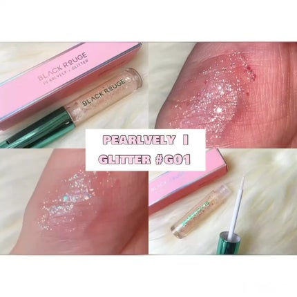 パールブリーアイグリッター/BLACK ROUGE/グリッターを使ったクチコミ(5枚目)