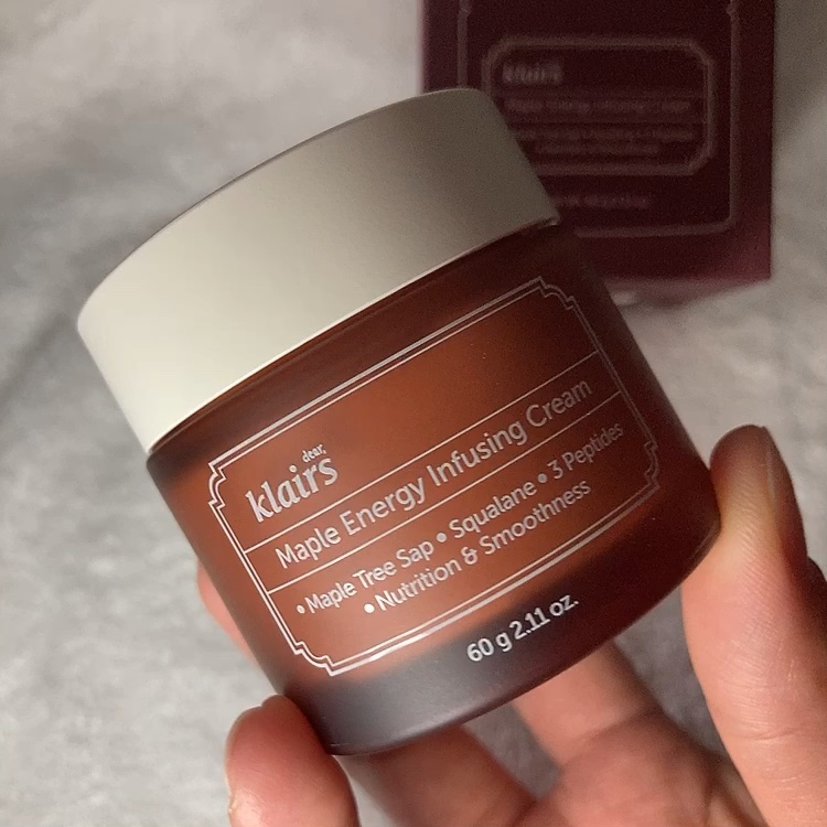 メープルエナジーインフュージングクリーム/Klairs/フェイスクリームの人気ショート動画