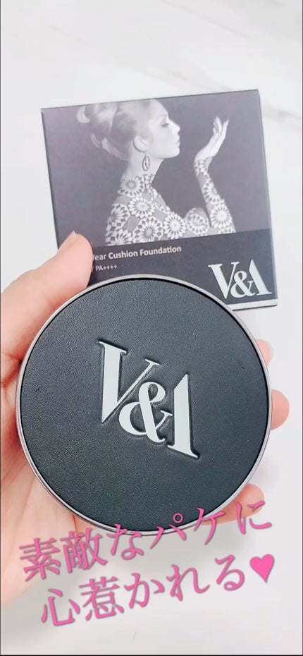 ロングウェアクッションファンデーション/V&Aビューティー/クッションファンデーションの人気ショート動画