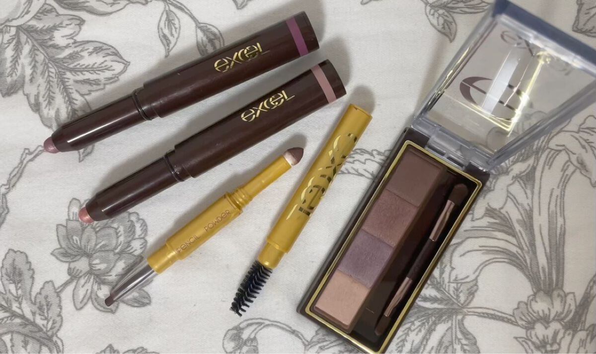 スタイリング パウダーアイブロウ/excel/パウダーアイブロウを使ったクチコミ（3枚目）