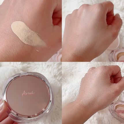 アリウル インクフェザーカバーラスティングクッション/Ariul/クッションファンデーションを使ったクチコミ(2枚目)