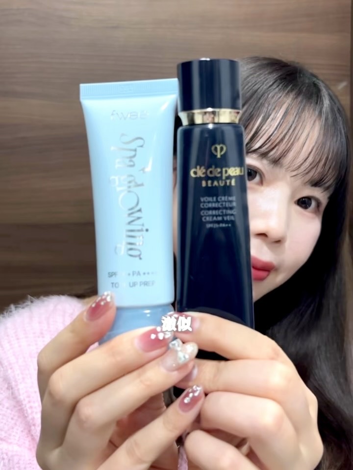 スパグロウUVトーンアップベース/fwee/化粧下地を使ったクチコミ（2枚目）