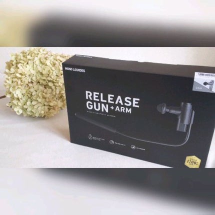 モノルルド リリースガン プラスアーム/ルルド/マッサージガンを使ったクチコミ(1枚目)
