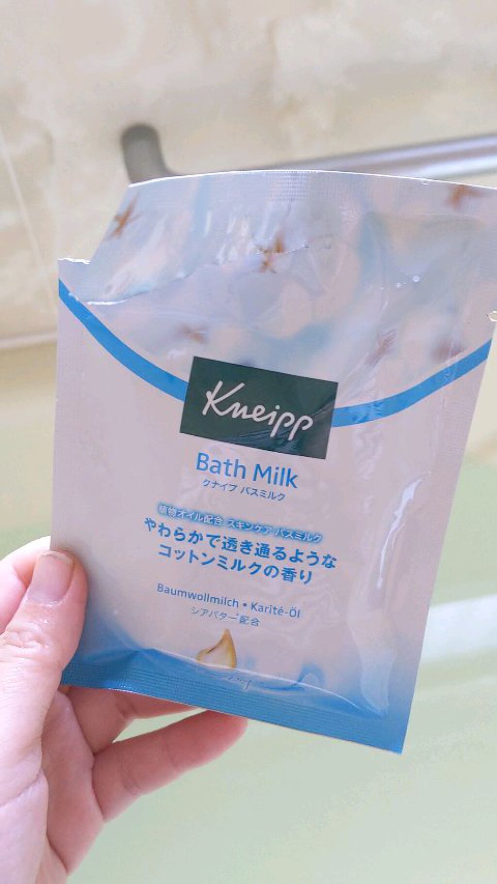 バスミルク コットンミルクの香り 40mL/クナイプ/入浴剤を使ったクチコミ（1枚目）